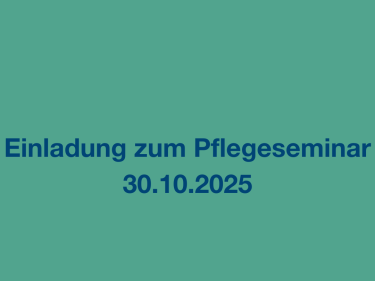 Pflegeseminar