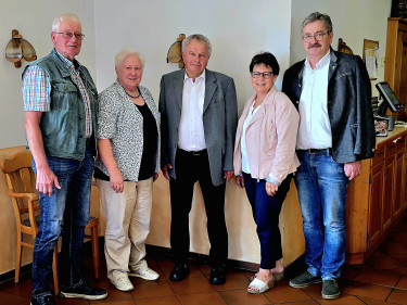 Landsenioren Orgateam Verabschiedung Altlandrat Schneider
