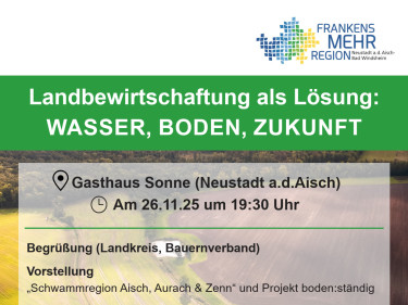 Informationsveranstaltung am Mittwoch, 26. November 2025 LRA, BBV ...