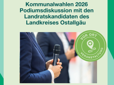 Einladung Podiumsdiskussion