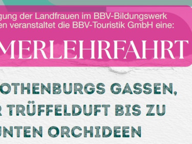 Lehrfahrt Kitzingen 2026