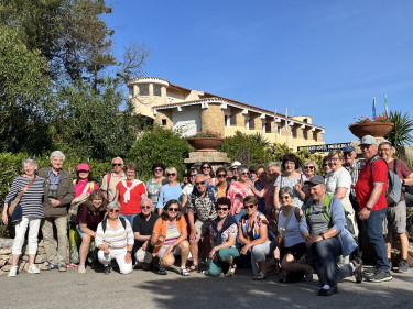 Reisegruppe auf Sardinien