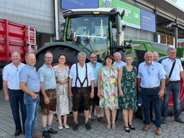 Oberbayerische Delegierte beim Bauerntag