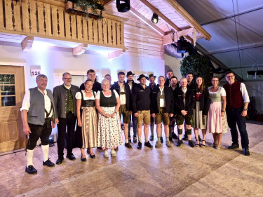 Ehrung der Meister und Meisterin