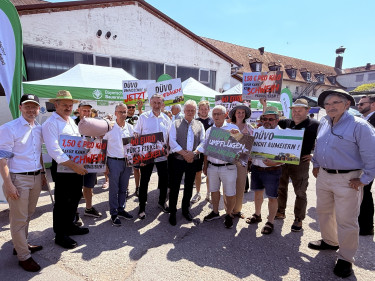 Protestaktion beim Johannitag 2026