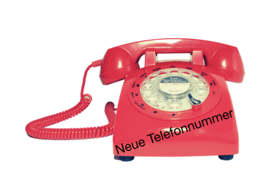 Neue Telefonnummer