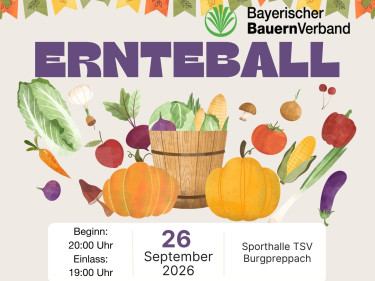 Plakat Ernteball 2026
