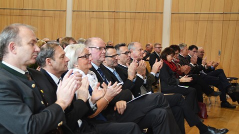 Ehrengäste auf der Landesversammlung des Bayerischen Bauernverbandes am Haus der bayerischen Landwirtschaft in Herrsching