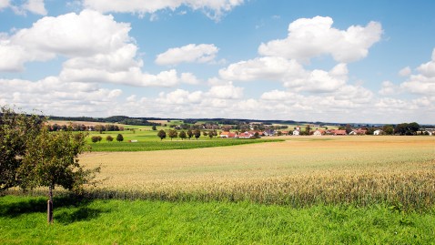 Äcker und Felder in Bayern