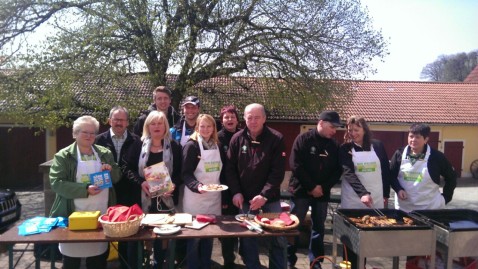 KV-Ansbach beim Grillen 