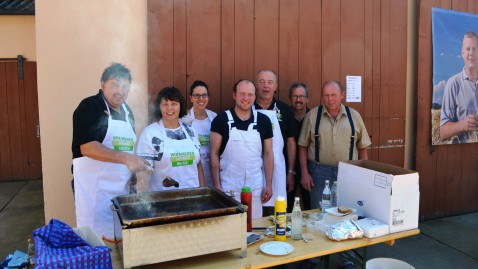 KV-Ansbach beim Grillen