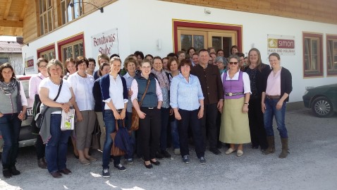 Gruppenbild der Ortsbäuerinnen Bad Tölz/WOR