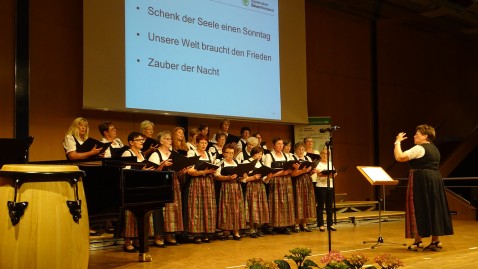 Coburger Landfrauenchor singen 