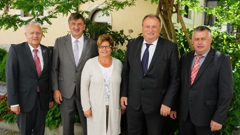 Das Präsidium des Bauernverbandes sprach mit dem Beauftragten für Bürokratieabbau in Bayern Walter Nussel