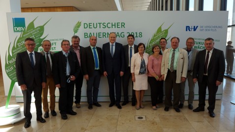 Präsident Enderle und Ehreamt bei DBT 2018