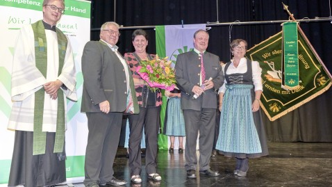 70 Jahre KV Dillingen-Fahne