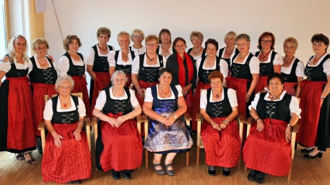 Gruppenbild Landfrauenchor Bayreuth