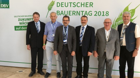 Deutscher Bauerntag Delegierte aus Oberfranken