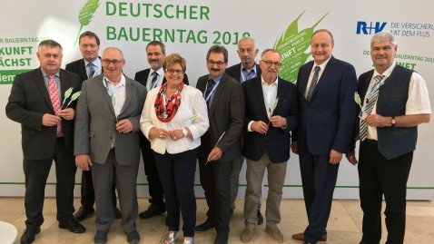 Delegierte Oberfranken auf Deutschen Bauerntag