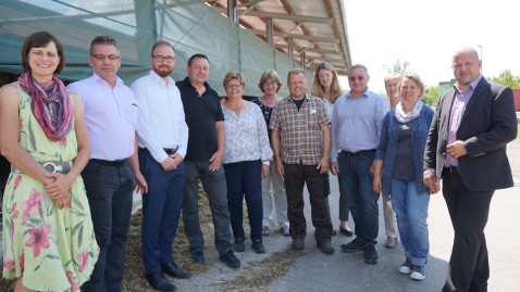 Gruppenbild der Bamberger Landfrauen und der Landtagskandidaten