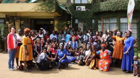 Bayerische Milchbäuerinnen engagieren sich in Kenia