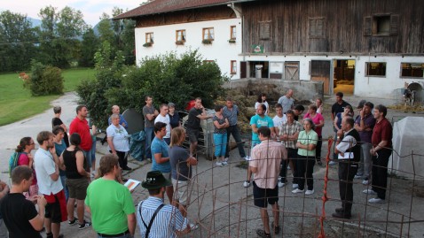 Betriebsbesichtigung Nebenerwerb Rummelsberger