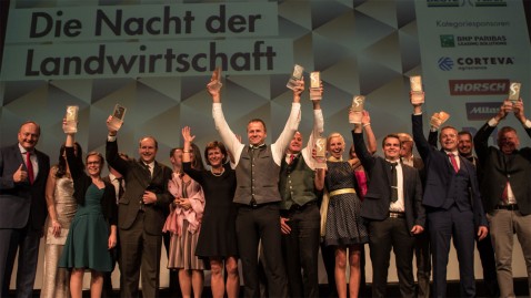 Gewinner bei der Nacht der Landwirtschaft