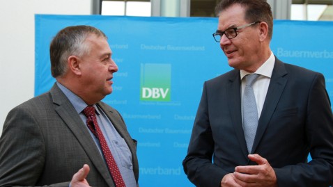Bauernpräsident Walter Heidl und Bundesminister Dr. Gerd Müller