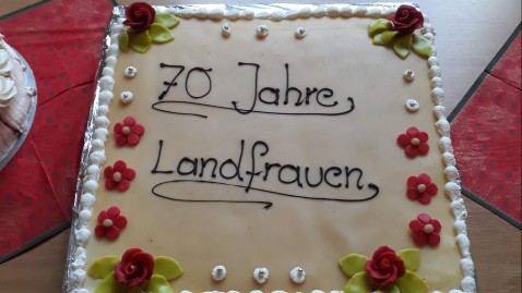 Geburtstagstorte 70Jahre Landfrauen