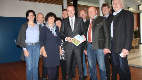 Delegierte der Oberpfalz mit MDEP Manfred Weber