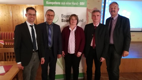 Anton Dippold bei der BBV Regionalversammlung