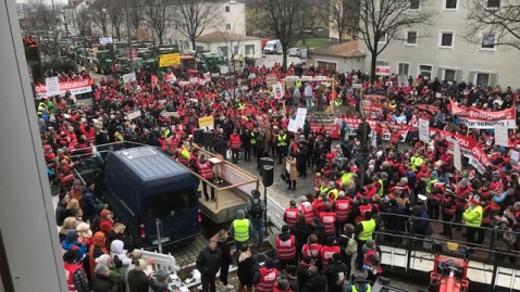 Sternmarsch Brenner Nordzulauf