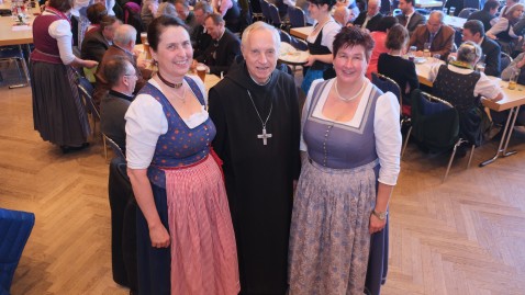 Maria Lidl, Notker Wolf, Christine Sulzenbacher