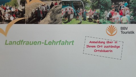 Landfrauenlehrfahrt Bus