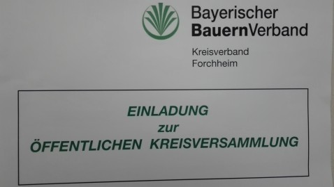 Öffentliche Kreisversammlung Forchheim