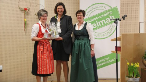 Dank an Ilse Aigner