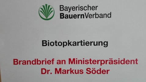 Brandbrief an Ministerpräsident