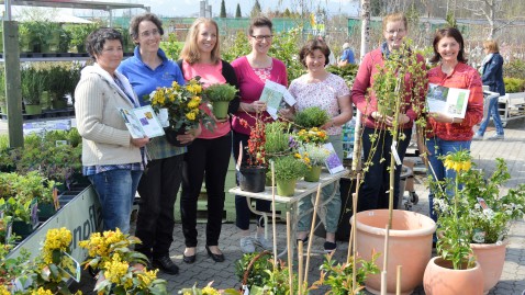 Die Landfrauen beim Pressegespräch