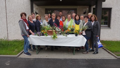 Pflanzaktion Landfrauen Niederbayern