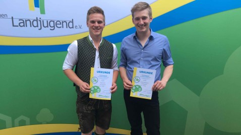 BWB 2. Platz Landwirte-Team Fleischmann/Hölzl