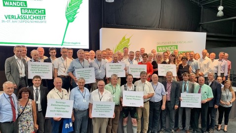 71 Delegierte aus Bayern beim Deutschen Bauerntag in Sachsen