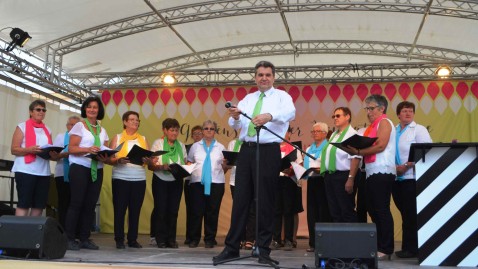 Chöretreffen am 07.07.2019 Landesgartenschau Wassertrüdingen