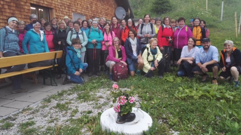 Die Landfrauen auf der Gehrenalpe in Tirol