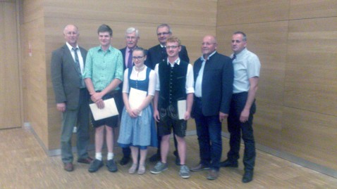 Die drei besten Schüler kommen aus dem Landkreis Cham