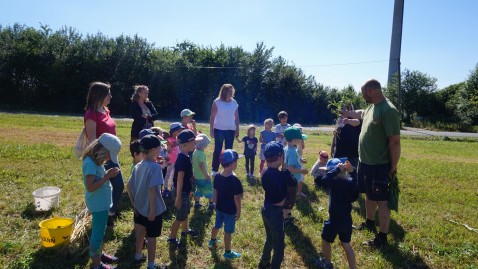 Kinder mit Kartoffeln Famielie Hofmann Bad Rodach