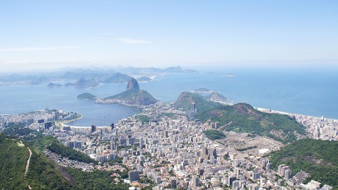 Blick über Rio de Janeiro