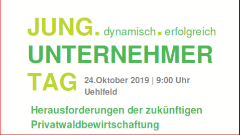 Jungunternehmertag am 24. Oktober 2019