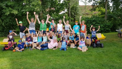 Diese Ferienkinder machten mit bei der Bauerhofrallye