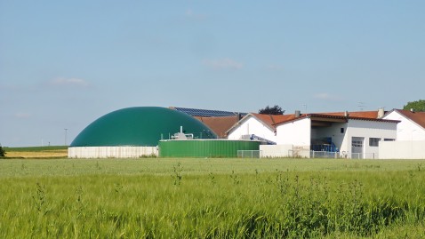 Biogasanlage in Bayern