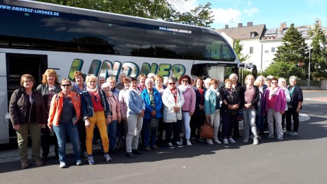 Gruppenbild Lehrfahrt Waldsassen